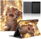 Carino Tablet Cover per Lenovo Tab M10 Plus 3rd Gen 10,6 TB-125FU, Cartoon Anime Animale Tigre Manga Disegni con Funzione Pelle PU Holder Flip con Antiurto Regolabile Protezione Case, Tigre