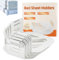 Supports De Draps, Porte-draps De Lit avec 2 Bandes De Verrouillage, Attaches De Feuille De Lit Lourdes, Gardez Les Feuilles Serrées, pour Tous Les Matelas, Couvertures, Literie (Blanc, 4pcs)