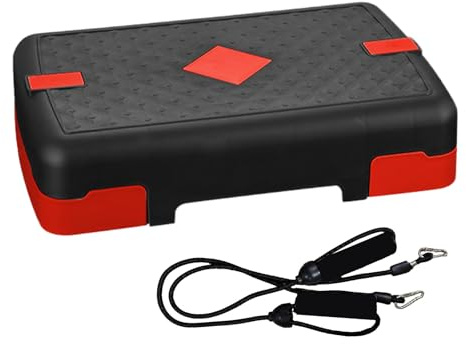 Step Aérobic,Marchepied D'Entraînement Pratique Pour Exercices De Jambes | Plateau Réglable Pour Maison Salle de Sport Fitness