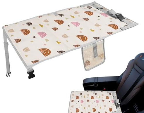Flugzeugbett – Babysitzverlängerung für Reisen, leicht zu reinigen mit wasserdichtem Design, Isomatte für Essen, Stühle, Kinderwagen, Camping, Familienausflüge, Straße, 75 x 44 cm