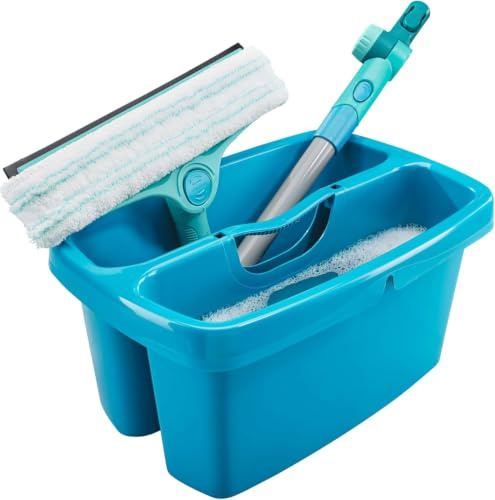 Leifheit Fensterreinigung Set 4in1 FlexReach Complete, Fensterwischer