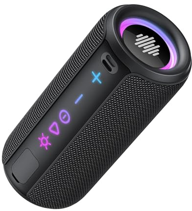 TIMU Cassa Bluetooth Portatile Potente,2026 Tracker Tags Item Locator per Android e iOS Bluetooth Tracker Smart Tags Compatibile