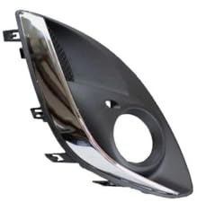 HIVZIVCCIK Griglia Antinebbia Auto Copertura della Luce di Nebbia Paraurti Anteriore Lampada Griglia Telaio per Vauxhall per Opel per Corsa D 2011-2014 13286025 13344799 Griglia Fendinebbia(Right)