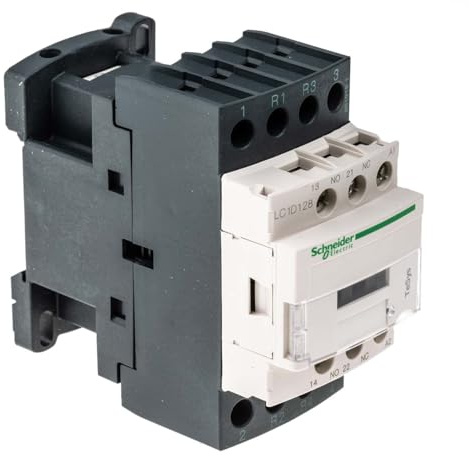 Schneider Electric, TeSys D contactor - 4P(2 NO + 2 NC) - AC-1 - <= 440 V 25 A - 110 V AC coil, LC1D128F7