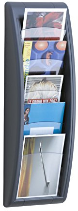 Paperflow Quick Fit 4063.11 Verkaufsständer Wandtattoo Struktur Polystyrol anthrazit