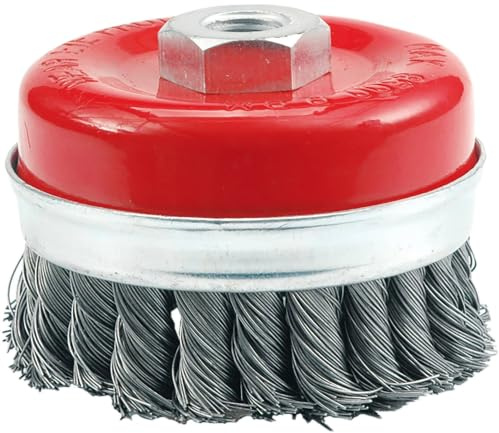 Vorel 06976 – Tasse des Drahtbürste 100 mm, geflochten