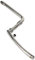 Point BMX-Kurbel One piece Crank - Stahl - 170 mm, silber, 29204200