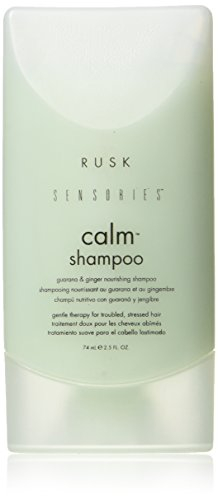 Sensories Calm Guarana und Ingwer Pflegendes Shampoo von Rusk für Unisex - 2,5 oz Shampoo