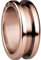 Bering Damen-Ring Edelstahl teilvergoldet Gr. 65 (20.7)-520-30-113