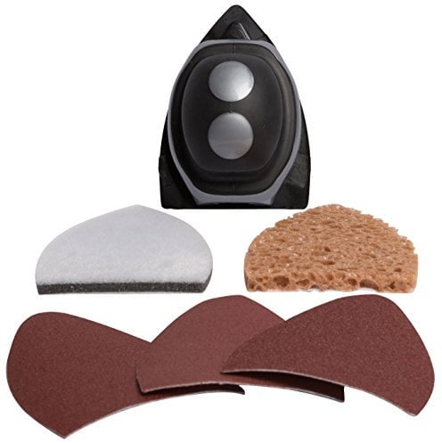 Brushmaster Premier Sanding & Paint Pad Set - The 3 in 1 Decorators Surface Preparation and Painting Tool for Walls, Plaster and Paintwork