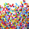 20 Servietten Konfetti bunt/Party/Geburtstag/Fasching/Karneval 33x33cm