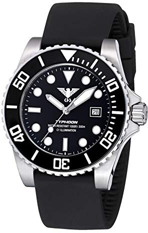 KHS Typhoon Steel KHS.TYS.SB mit Silikonband schwarz