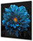 Glass Kitchen backsplash – Tempered Glass splashback – Photo backsplash BS03 Flower Series: Blue Flower 2