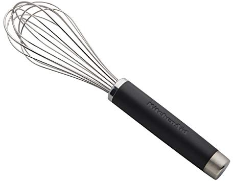 KitchenAid KO060OHOBA Gourmet Utility Whisk, Plastic, Matte Black