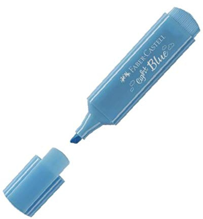 Faber-Castell Textliner 46 Pastell Farbe Light Blue