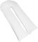 Lancashire Bedding Big C U Maternity Pregnancy Pillow Case – 150 x 35 cm Pillowcase with Zip Fastening – White Cover for Nursing Mothers, Soft and Comfortable Cover