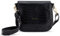 Expatrié Umhängetasche Damen Klein Schwarz - Louise Medium - Moderne Crossbody Bag aus Veganem Leder - Tasche für City Ausgehen - Verstellbarer Schultergurt
