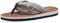 s.Oliver Damen Zehentrenner mit Herzdetail Sommer, Blau (Navy Stripes), 40 EU
