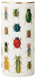 RIFLE PAPER CO. Käfer & Käfer Porzellanvase für Zimmer und Heimdekoration, verschönert Wohnzimmer, Küchentisch oder Bauernhaus, große Vase für Tischdekoration oder Bücherregale