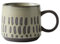 450ml Tasse Vintage Groß, Kaffeetasse Steinzeug, Tasse Retro Keramik, Genießen Sie Ihre Freizeit (Bambus)