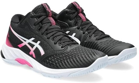 ASICS Damen Netburner Ballistic FF MT 3 Sneaker, Black Hot Pink, 39 EU