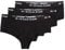 G-Star Damen Hipster 3 Pack, Schwarz (Black/Black/Black D24081-D516-4248), L