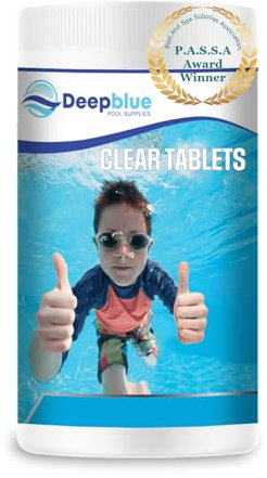 Deep Blue Pro 1x Tube of Relax Clear Tablets swimming pool hot tub