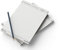Premium Notizblock DIN A4 personalisiert, liniert/kariert/blank/Punktraster selbst gestalten, hochwertiges Papier, Collegeblock/Schreibblock für Schule/Studium/Unternehmen mit Adresse (Softy Line)