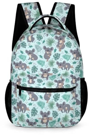 Homieblanket Koala-Rucksack für Kinder, Mädchen, Jungen, Schule, 40,6 cm, Koala-Rucksack für die Schule, Koala Rucksack 3, Medium, Tagesrucksäcke