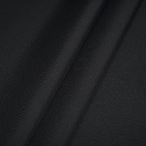Fabreco – Wasserabweisender Oxford 250D Polyester Stoff Meterware 100x160cm | Vielseitiger Outdoorstoff für Gartenmöbel, Zelte & Sonnenschutz | Leicht, robust & pflegeleicht, Schwarz