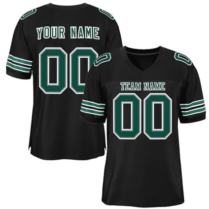 Personalisiertes American Baseball Trikot,Football Trikot Individuell Bedruckt Namen Nummer & Logo,Sportliche Kleidung Kinder/Erwachsene Unisex Baseball Shirt Deutschland Trikot(1)