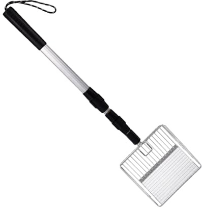 Pal Setaccio Per Pollaio - Rake Di Pulizia, Pala Estensibile | Strumento Per Agriturismo Multiuso Per La Banca Di Capre, Stalla, Coniglio E Estrazione Di Rifiuti Delle Aree