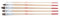 Talens Art Creation Lot de 5 pinceaux : 1 Rond, 2 Langues de Chat, 2 Plats (Poils de Boeuf)