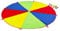 Garden Games 535 - Fallschirm Spiel mit 20 Kugeln (Mehrfarbig), 2,5 m Durchmesser