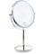 TUKA Miroir Cosmétique sur Pied 7X Grossissement TKD3108-7x, Miroir Maquillage Miroir de Rasage, Chromage Miroir Salle de Bain, Double Visage 8 inch Miroir de Table