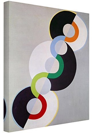 Bilderwelten Leinwandbild - Robert Delaunay - Endloser Rhythmus - Hoch 4:3, 100cm x 75cm