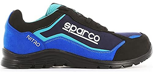 Sparco Unisex Nitro Industrial Shoe, Black, 41 EU