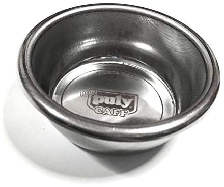 Puly Caff Blindfilter aus Metall, 58 mm, für Espresso-Maschinen, Einbaukorb hinten, zur Reinigung der Brühgruppe der Espressomaschine