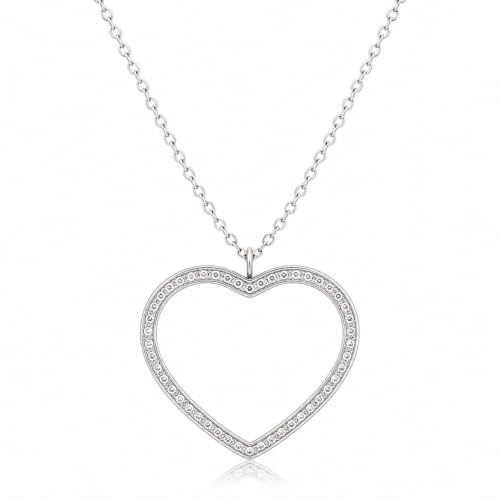 LUISIA® Edelstahl Halskette für Damen - Schmuck Silber - Damenschmuck Collier - verschiedene Varianten