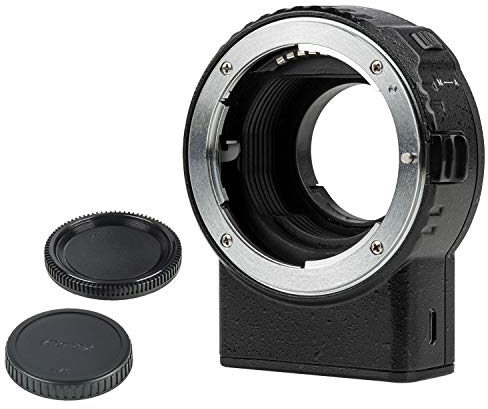 Viltrox NF-M1 Adapter Autofokus Objektivadapter mit AF/MF, kompatibel mit Nikon F-Mount Objektiv auf M43 Mount Kamera Panasonic Olympus GH4 GH5 E-M10 E-M5