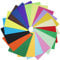 DELLCCIU 20 Farben, A4 90 g/m², 100 Blatt Buntpapier Farbigen A4 Kopierpapier Papier, Farbige Buntes Papier Ton-Papier, für DIY Kunst Handwerk (20 * 30cm)