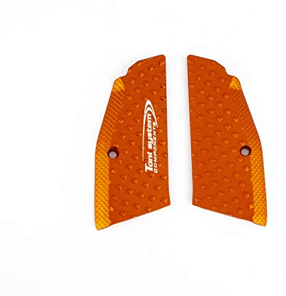 Toni system GCZVC Griffschalen Vybram kurz (für Minigonna) für CZ Shadow 1, Shadow 2, Tactical Sport (Orange)