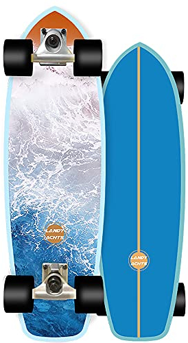 Skateboard Anime Design Kinder Cruiser Skateboard Komplette Pumiping Carving Surfskate Board Longboard 31 × 9 Inch 7-Lagigem Ahornholz Und ABEC-11 Kugellager, Für Anfänger Jugendliche Erwachsene