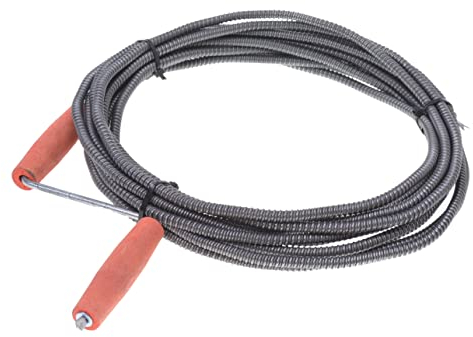 Aqbau® Rohrspirale Rohrreiniger Rohrreinigungswelle Durchmesser 10mm (10 meter)