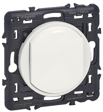 commande d'éclairage - simple - sans fil - blanc - legrand céliane 067723l