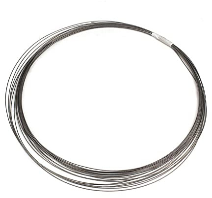 HOMESOM 1mm Superfine Diamond & Steel Wire Saw, 2m Length, Ideal for Marble, Granite, Metal, Glass & Wood