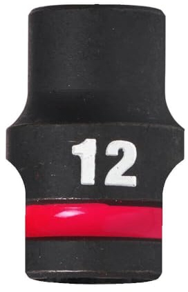 Milwaukee - ½ Shockwave™ Impact Duty Impact Socket - Standard - 12mm