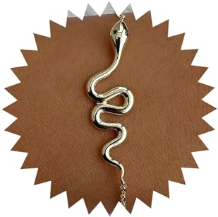 Atentuyi Boho Schlangenarmband Gold Gothic Schlangenarmband Schlangenarmband Tierarmband Vintage Armband Fashion Punk Armband Schmuck Für Frauen Und Mädchen