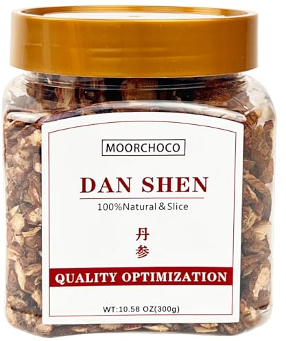 Salvia Miltiorrhiza Red Sage Roots Dan Shen Danshen 丹参 300g/10.6Oz.