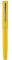 Hongdian C2 Fountain Pen Fine Soft Nib, Lemon Yellow & Classic Retro Design Metal Pen with Ink Converter